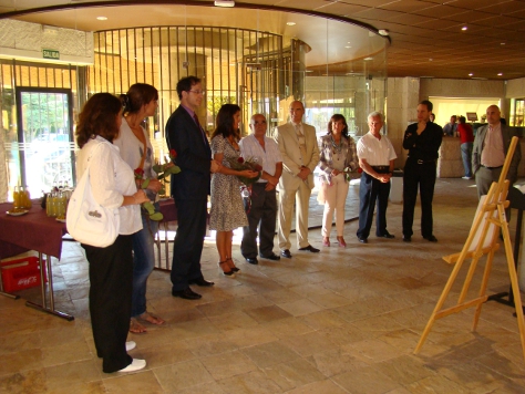 INAUGURACIÓN DE LA EXPOSICIÓN DE TRABAJOS DEL CERTAMEN INFANTIL ARTÍSTICO VIRGEN DE NAVALAZARZA