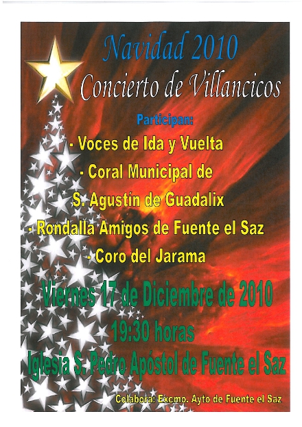 Concierto de la Coral Municipal en Fuente el Saz