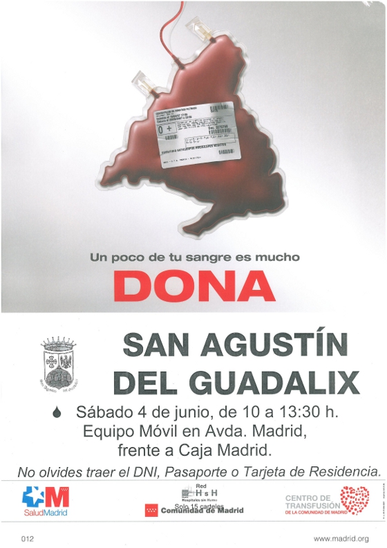 Unidad Móvil de Donaciones de Sangre 4 de junio