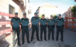 La Guardia Civil estrena uniforme en las fiestas patronales