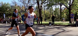 Un vecino de San Agustín ha sido el primer español en entrar a meta en la maratón de New York