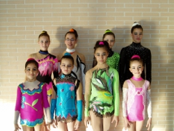 Nuestras gimnastas de Rítmica se han clasificado para los campeonatos de España y de la Comunidad