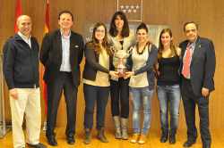 La Selección Sub 23 Femenina, recibida en la Comunidad de Madrid