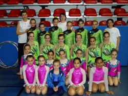 Las gimnastas de rítmica consiguen sus mejores resultados en el Campeonato de España