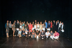 Acto de graduación de la promoción 2011/2012 del IES San Agustín