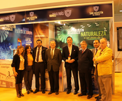 San Agustín exhibe en FITUR sus numerosos atractivos