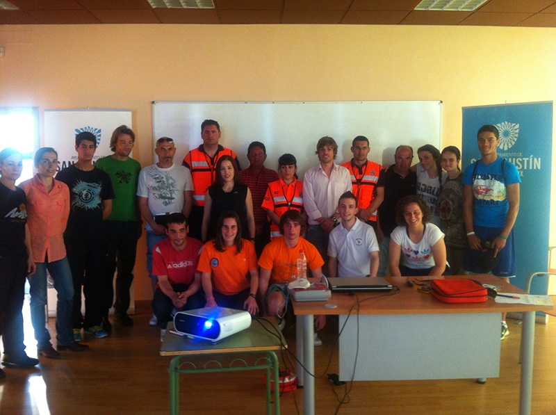 Curso de Reanimación Cardiopulmonar para profesionales deportivos