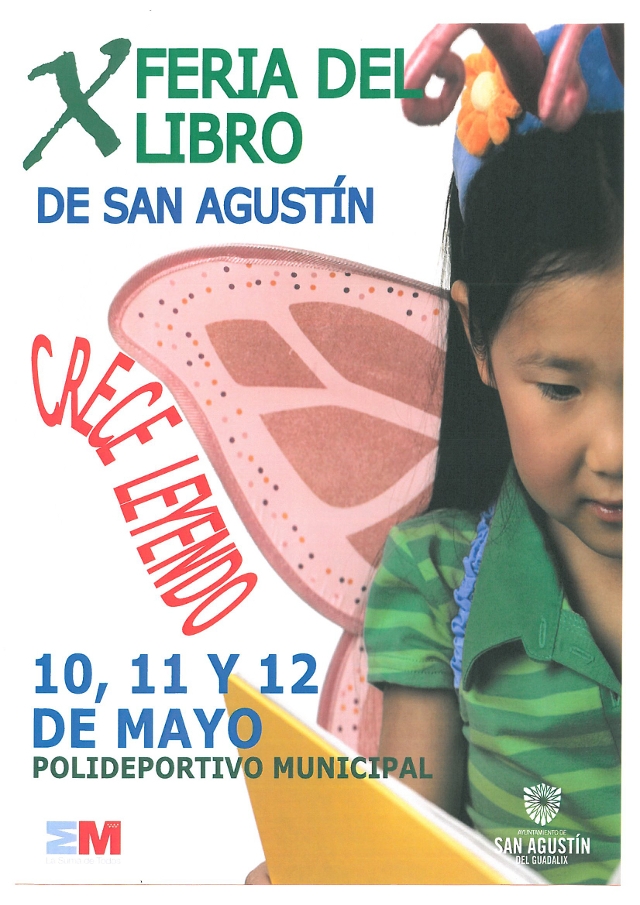 X Feria del Libro el 10, 11 y 12 de mayo