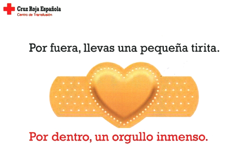 San Agustín solidario. Dona sangre