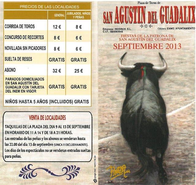 Gran Feria Taurina 2013 a precios populares