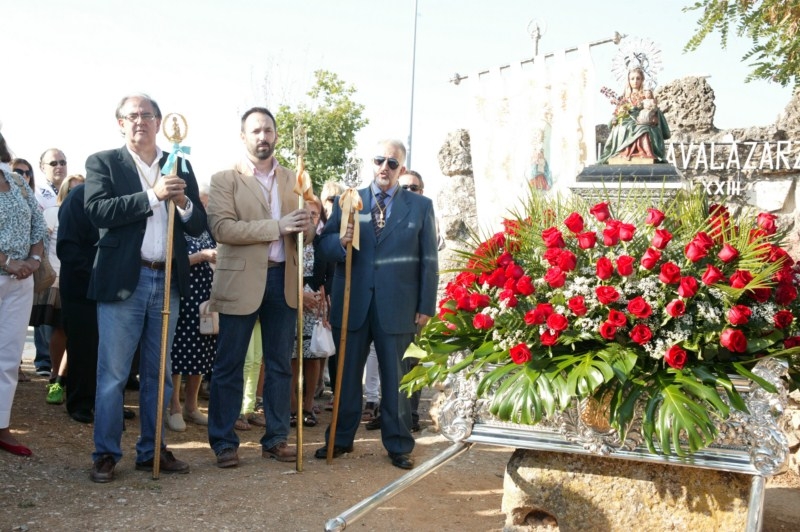 Recibimiento de la Virgen en La Piedra