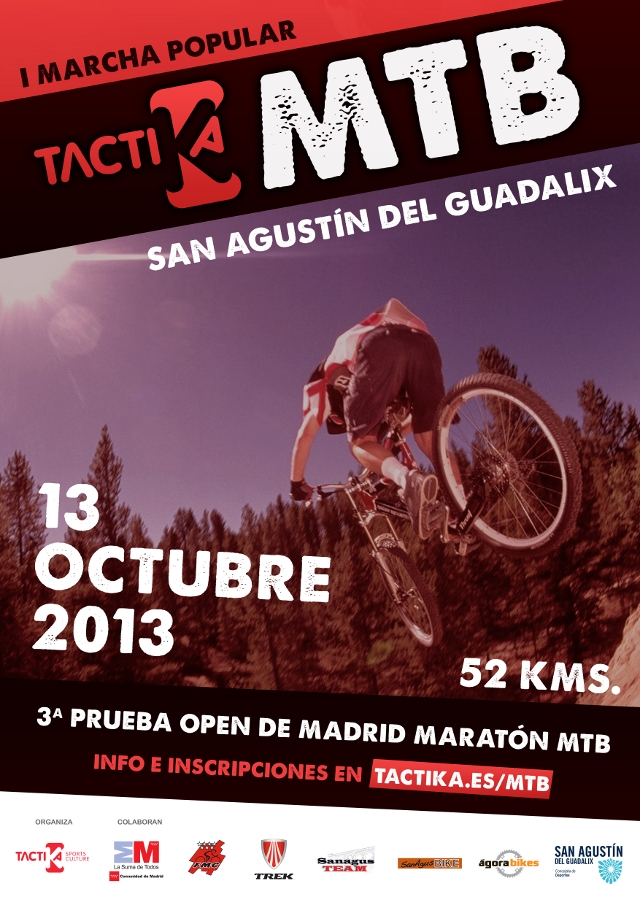 San Agustín acoge la 7ª y última prueba del Open de Madrid de XCM
