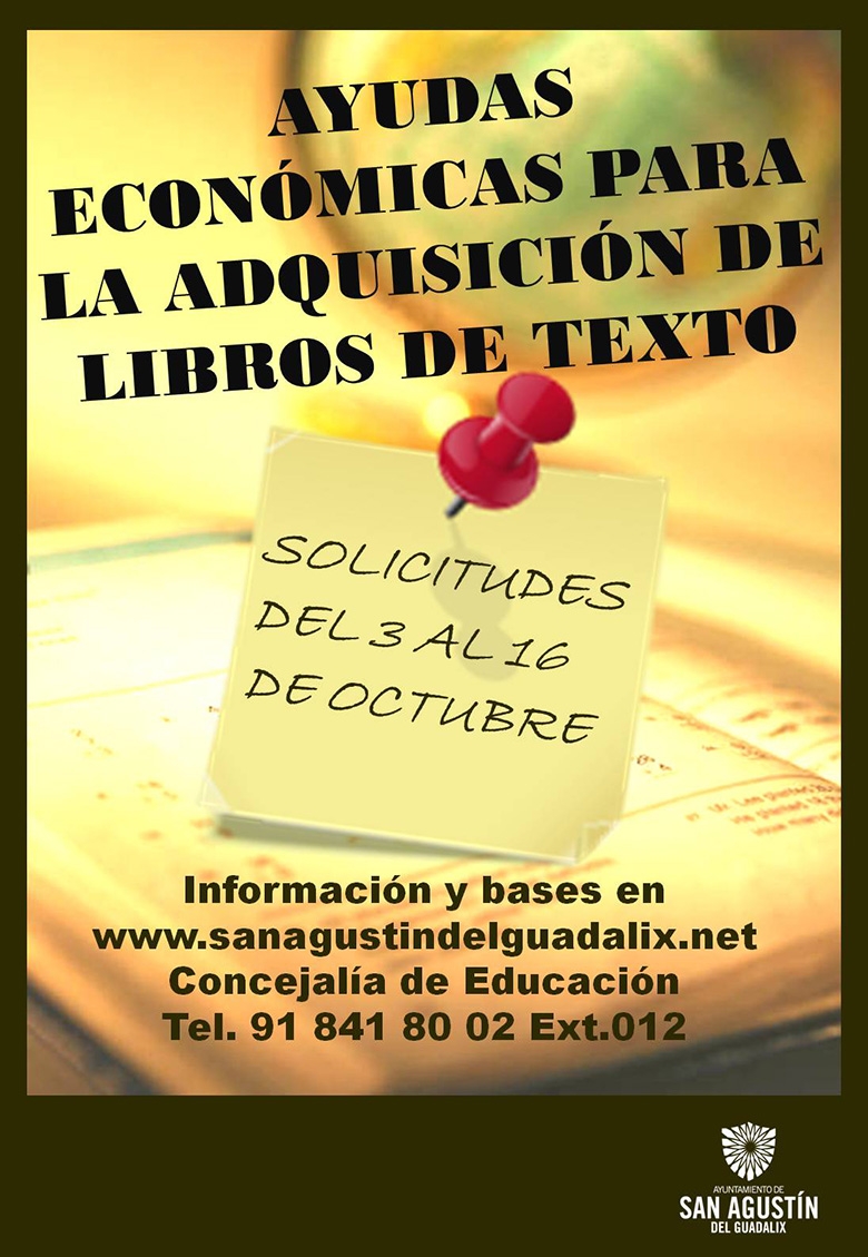 El Ayuntamiento vuelve a ofrecer ayudas para los libros de texto
