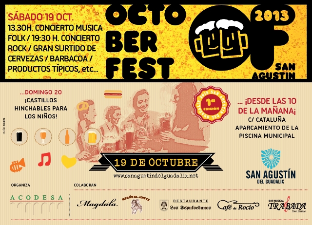 Vive en San Agustín un fin de semana diferente con el OCTOBERFEST