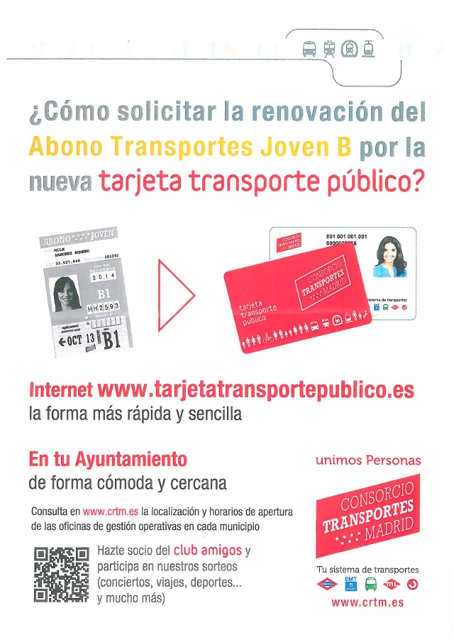 Pide la Tarjeta de Transporte Público Joven B en la Oficina de Atención al Ciudadano (OAC)