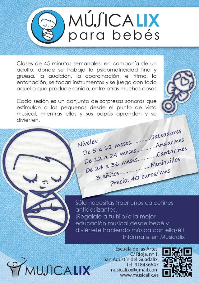 Nueva propuesta formativa y lúdico-musical para bebés