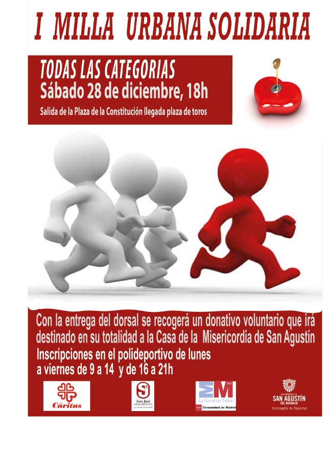 San Agustín se prepara para su I Milla Urbana Solidaria