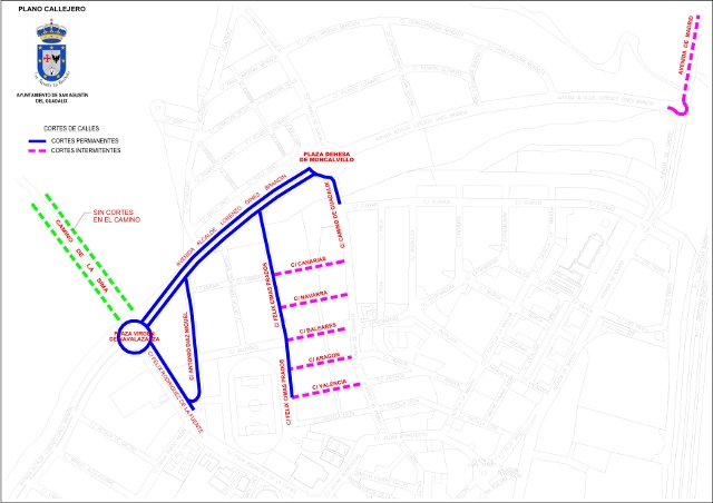 Información de las calles afectadas por el Campeonato de Madrid de Duatlón y el ECODUMAD