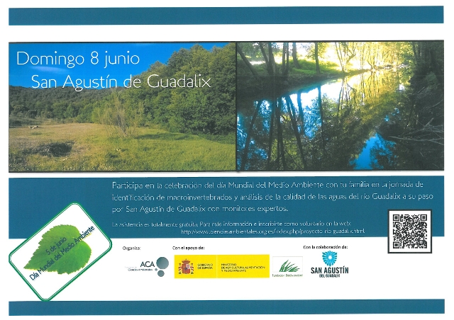 Voluntarios analizarán la calidad de las aguas del río Guadalix