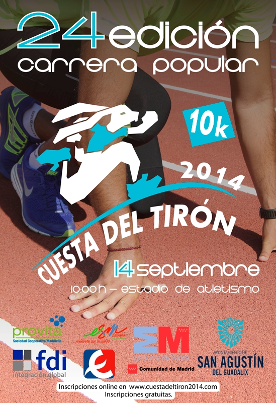 INSCRÍBETE EN LA CARRERA POPULAR “CUESTA DEL TIRÓN”, ES GRATUITA