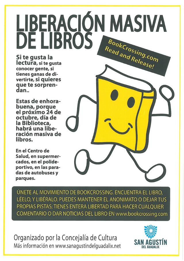 La Biblioteca Municipal te propone el BookCrossing