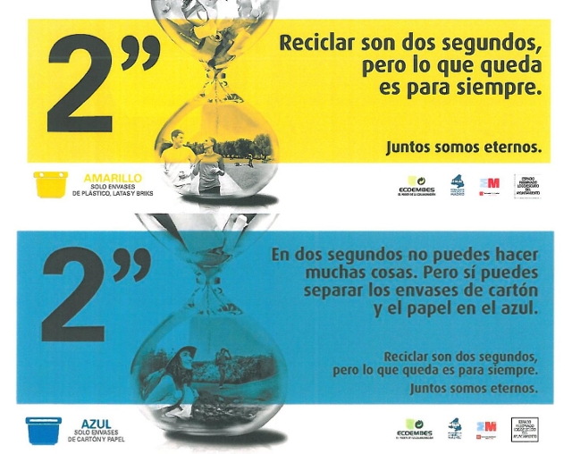 Campaña “2 Segundos” Reciclar es para siempre