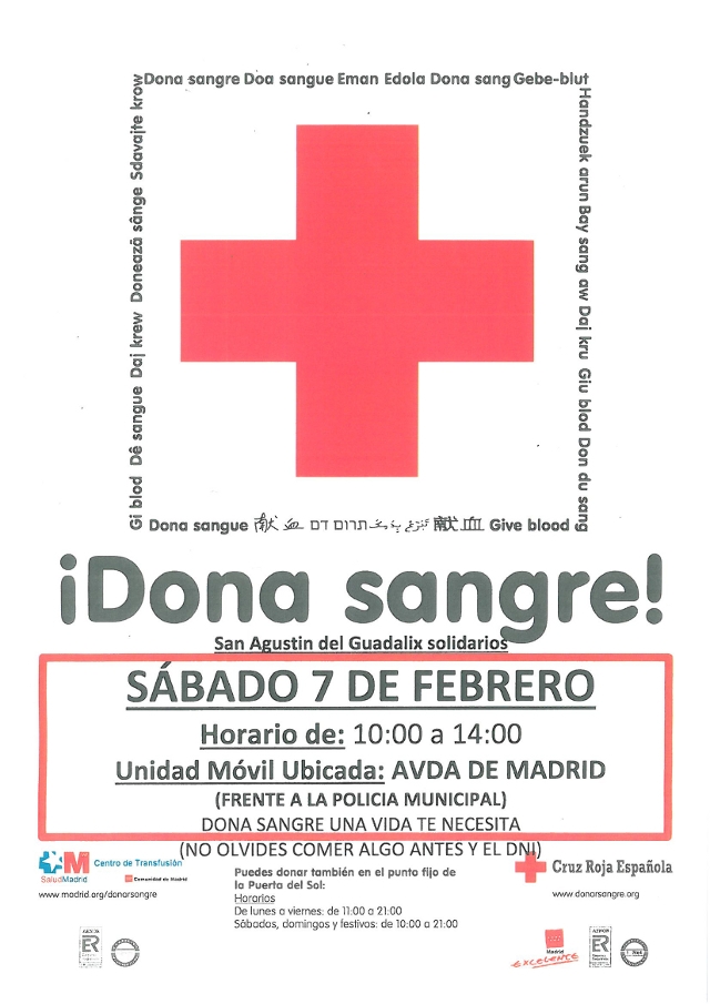 Dona Sangre el día 7 de febrero