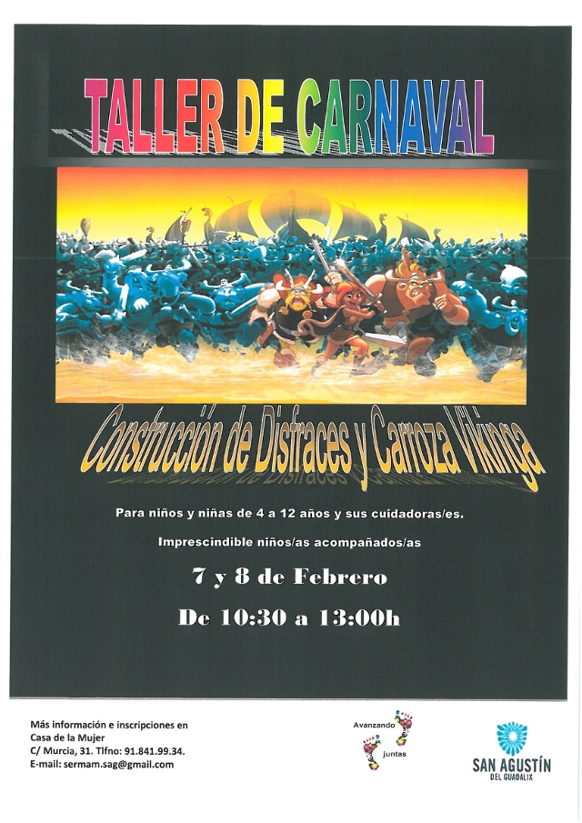 Taller de Carnaval para niños