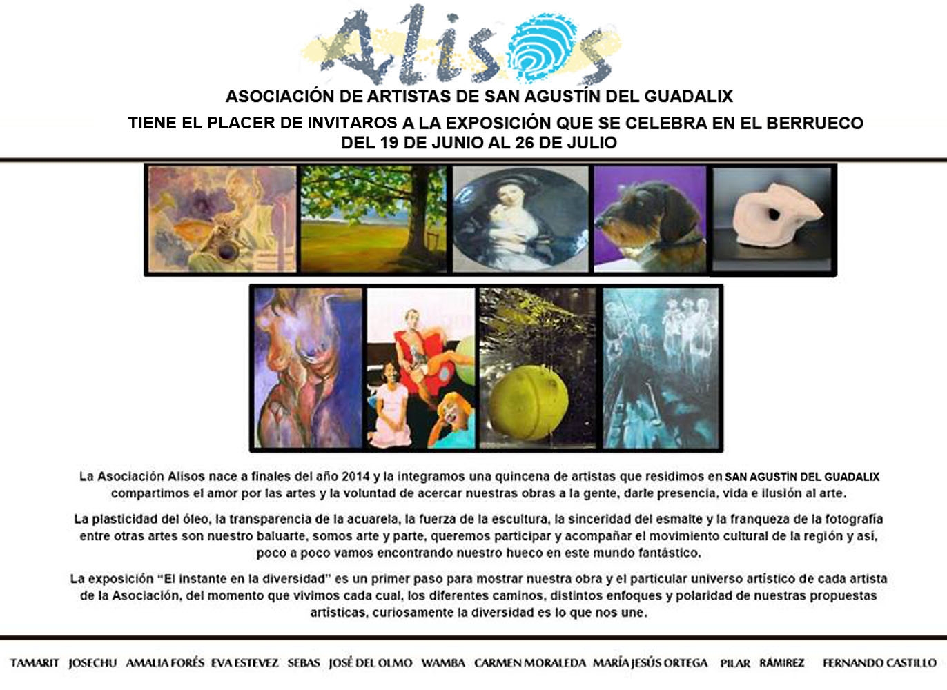 Alisos – Asociación de Artistas de San Agustín