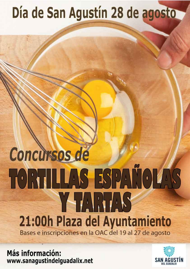 Apúntate ya en el concurso de tartas y tortillas y gana suculentos premios