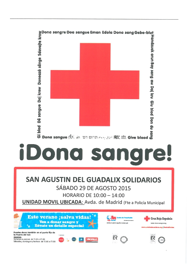 Dona Sangre el día 29 de agosto