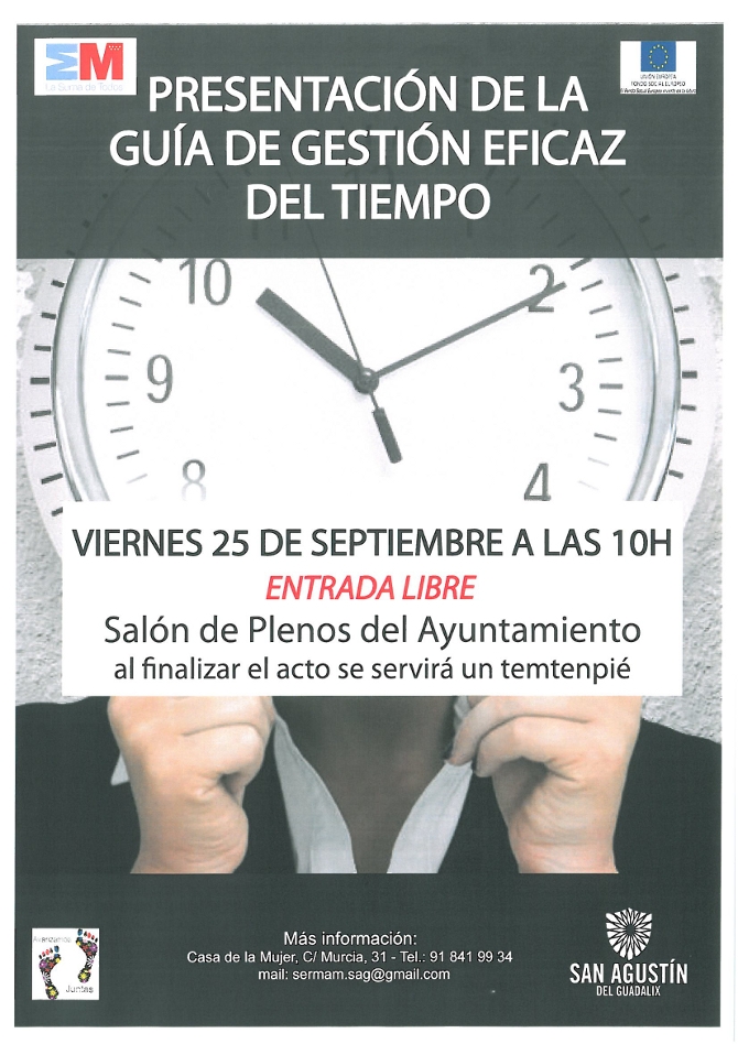 Presentación de la Guía de Gestión Eficaz del tiempo