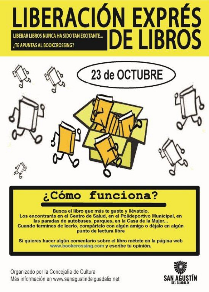 La Biblioteca Municipal te propone el BookCrossing