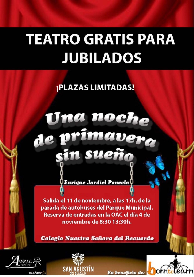 Reserva tu entrada para la excursión al teatro