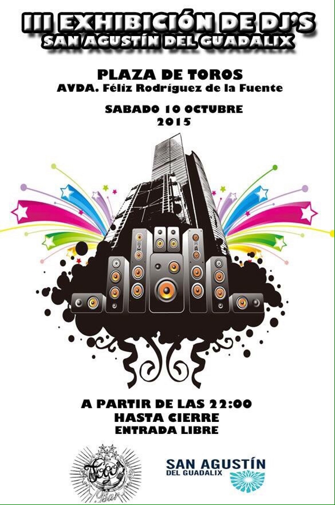 III Exhibición de DJ´s locales sábado 10 octubre
