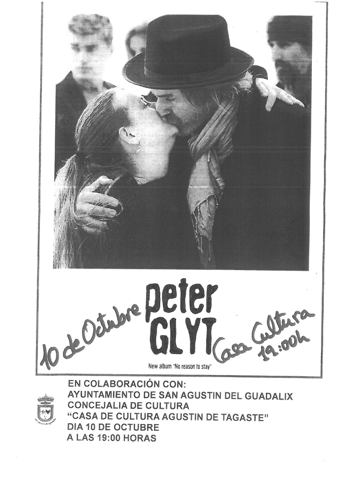 Nuevo álbum de Peter Glyt
