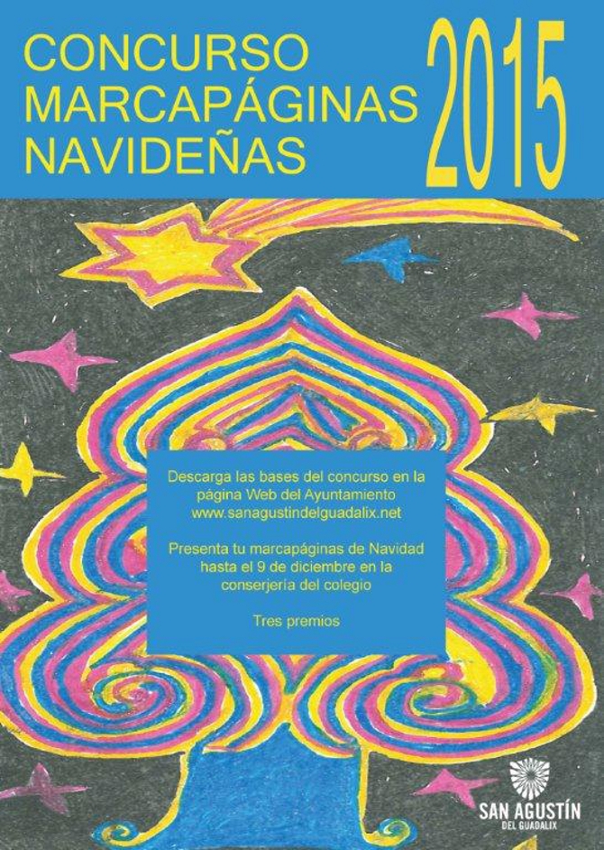 Concurso de marcapáginas navideños para los alumnos de los Colegios Virgen de Navalazarza e Infanta Leonor de San Agustín del Guadalix