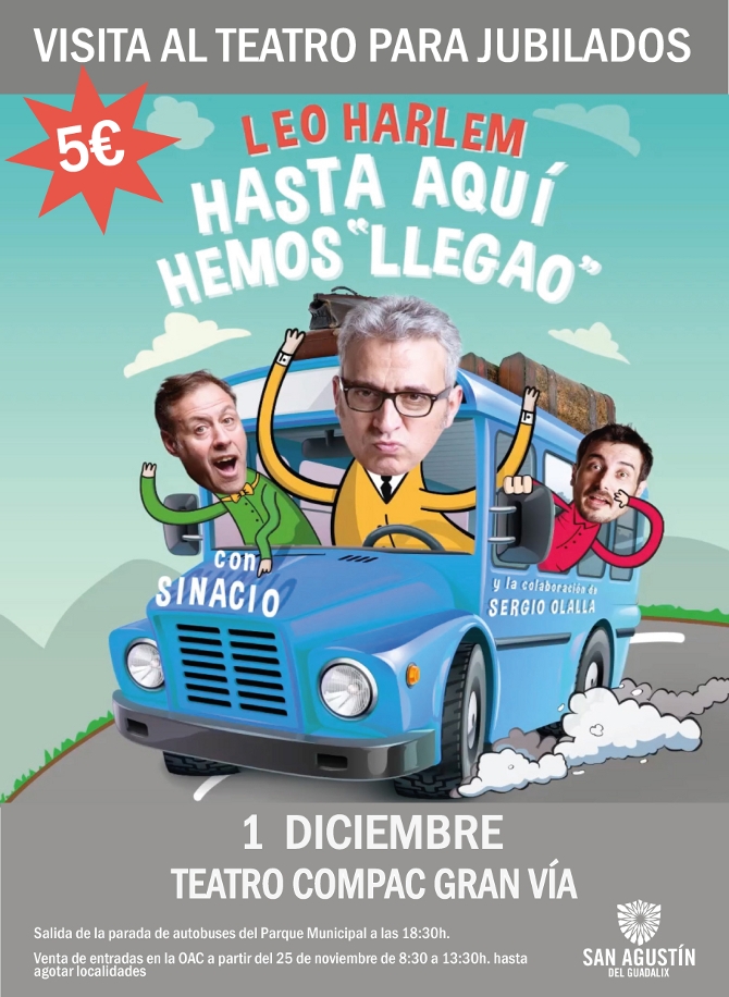 Reserva tu entrada para la excursión al teatro