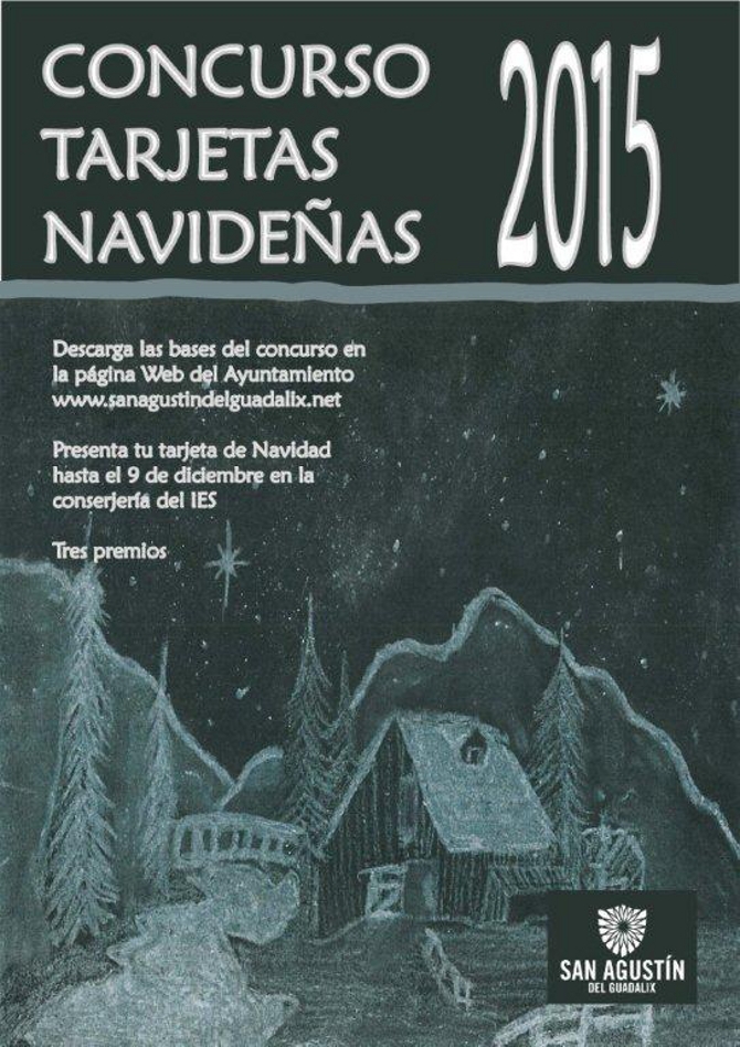 Concurso de tarjetas navideñas para los alumnos del Instituto San Agustín