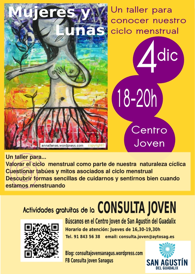 Los viernes del Centro Joven: taller “Mujeres y Lunas”