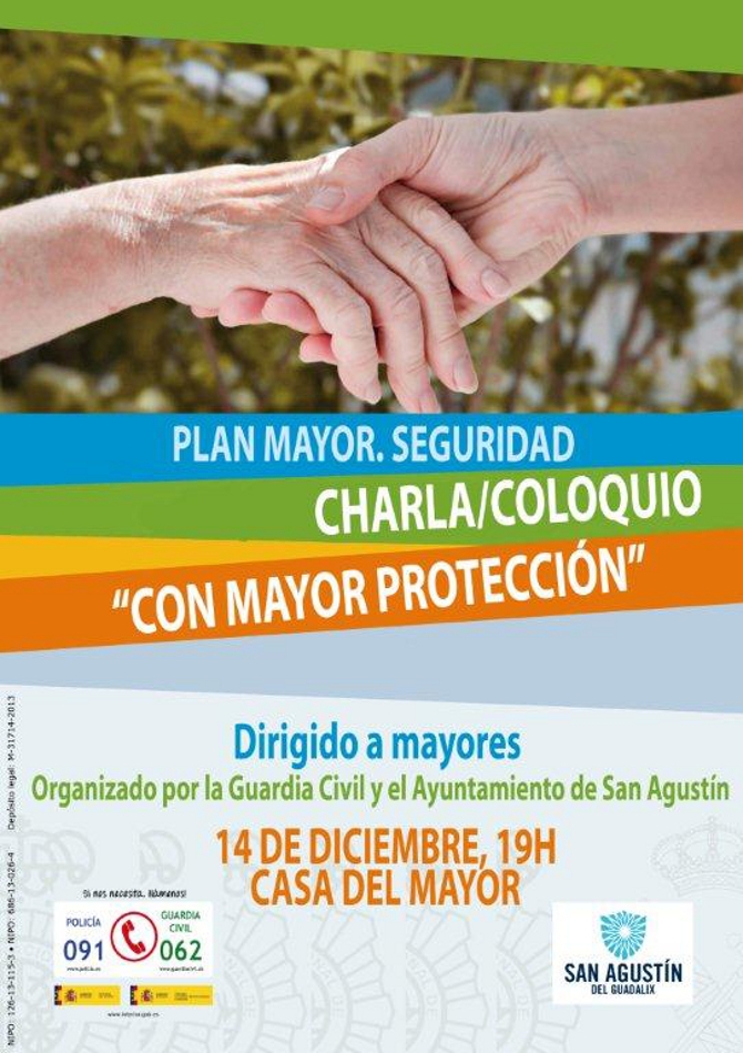 Charla- coloquio “Con mayor protección”
