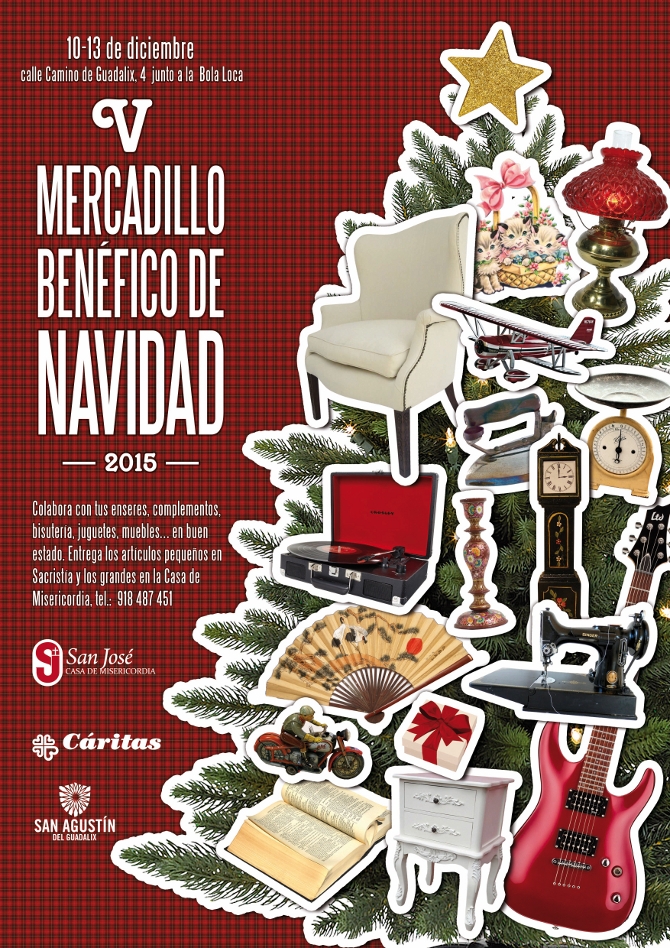 V Mercadillo Solidario a beneficio de los que más lo necesitan de San Agustín