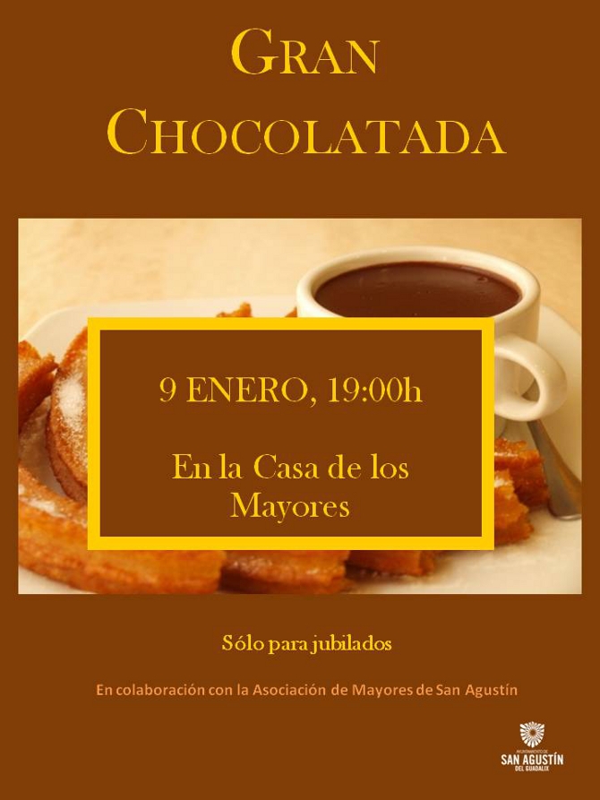 Gran Chocolatada en la Casa de los Mayores