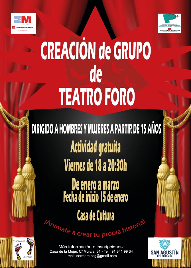 Creación de Grupo de Teatro Foro: Crea tu propia historia
