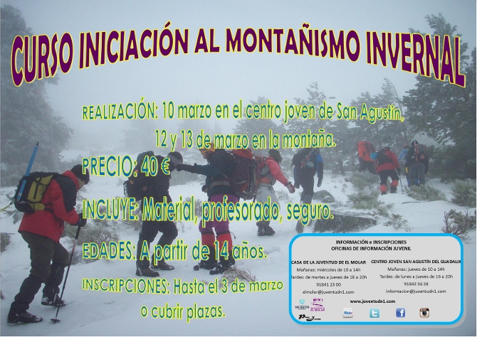 Curso de Iniciación al Montañismo Invernal