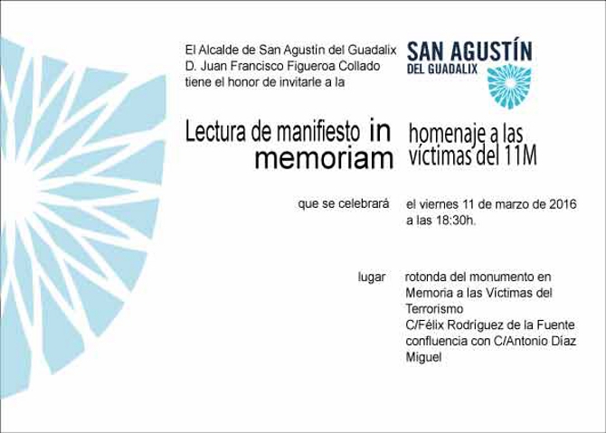 Homenaje a las Víctimas del 11M