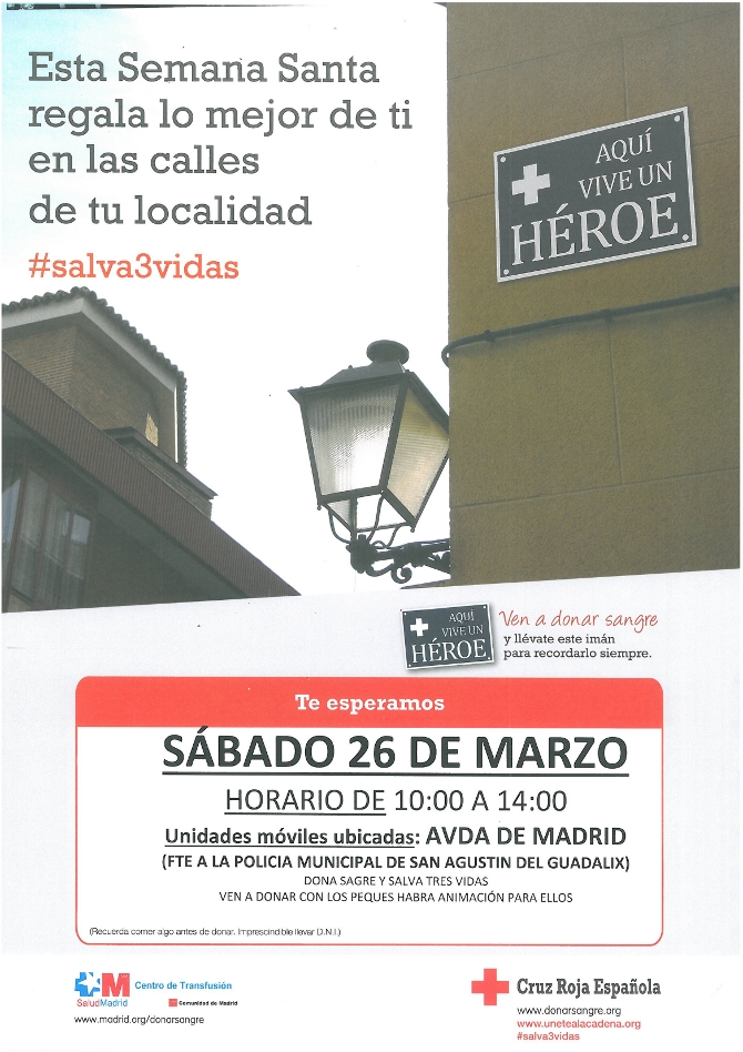 Dona Sangre el día 26 de marzo