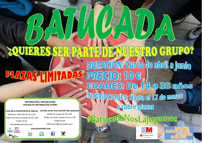 Si quieres pertenecer al Grupo de Batucada