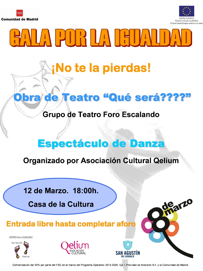 Gala por la Igualdad 12 de marzo