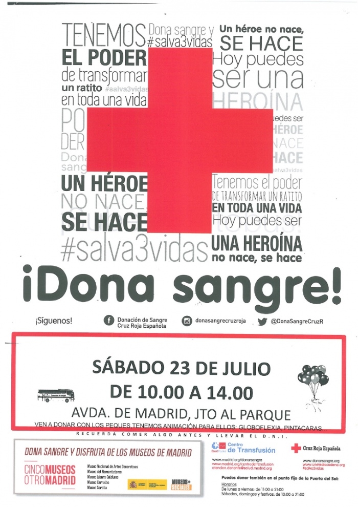 Dona Sangre el día 23 de julio